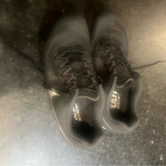 Nike Black and Silver Running Spikes - Picture 5 of 10